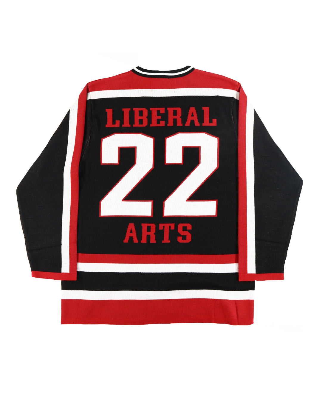 LIBERAL ARTS LA GAME SHIRT (BLACK/RED)