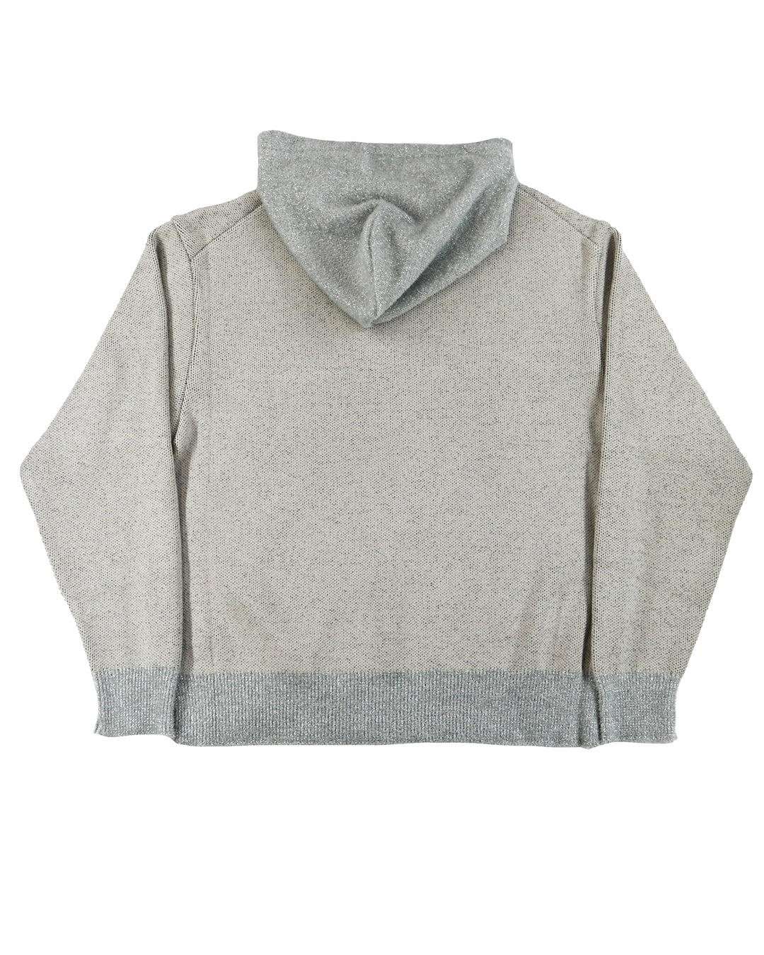 LIBERAL ARTS STAR GRITTER HOODY (GRAY/BLACK)