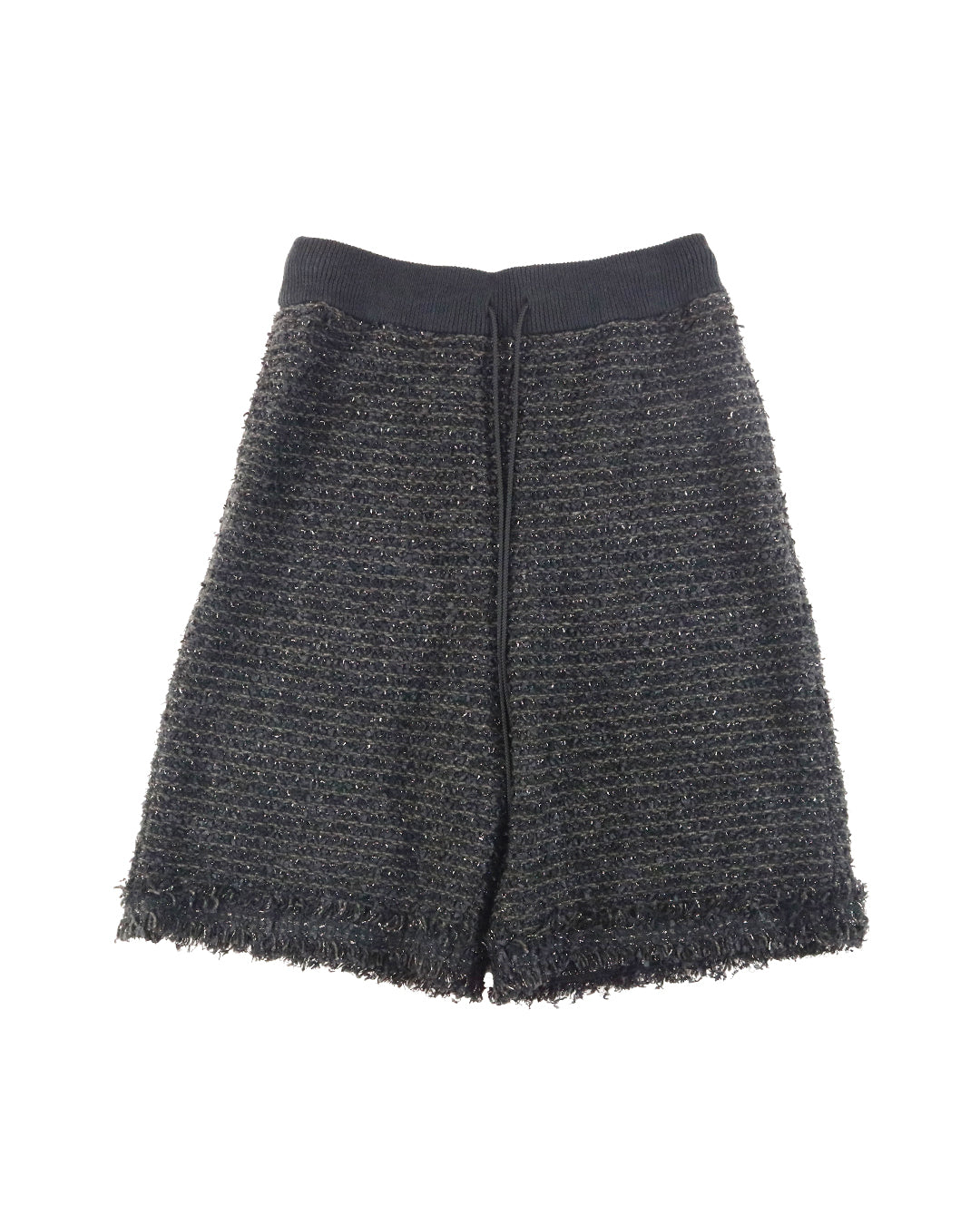 LIBERAL ARTS TWEED SHORTS (BLACK)