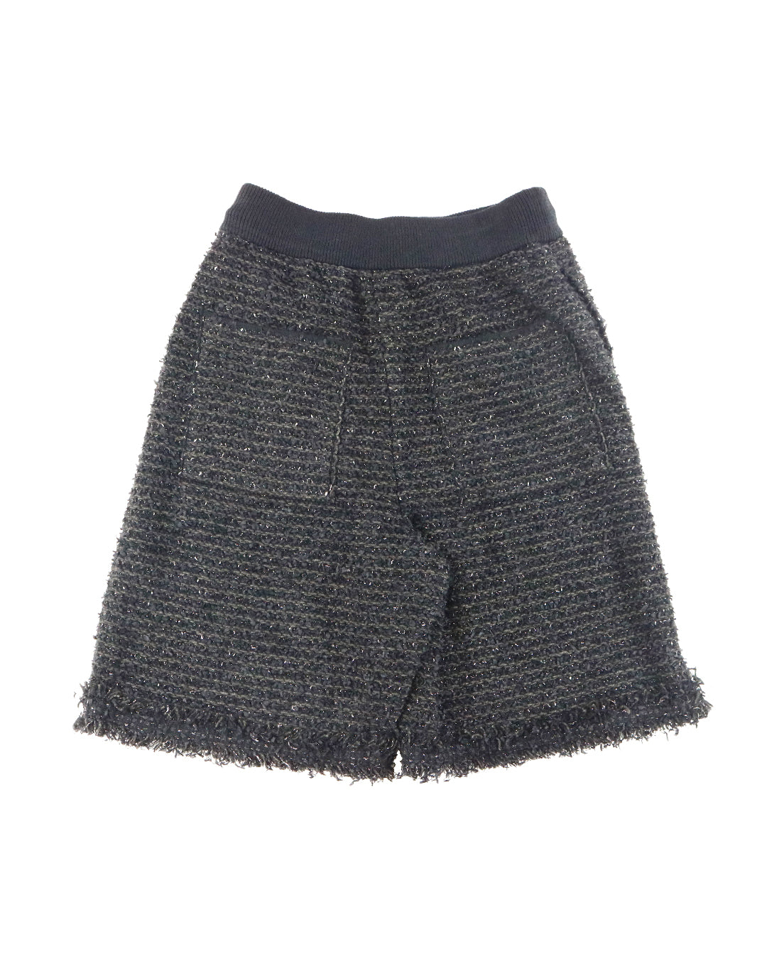 LIBERAL ARTS TWEED SHORTS (BLACK)