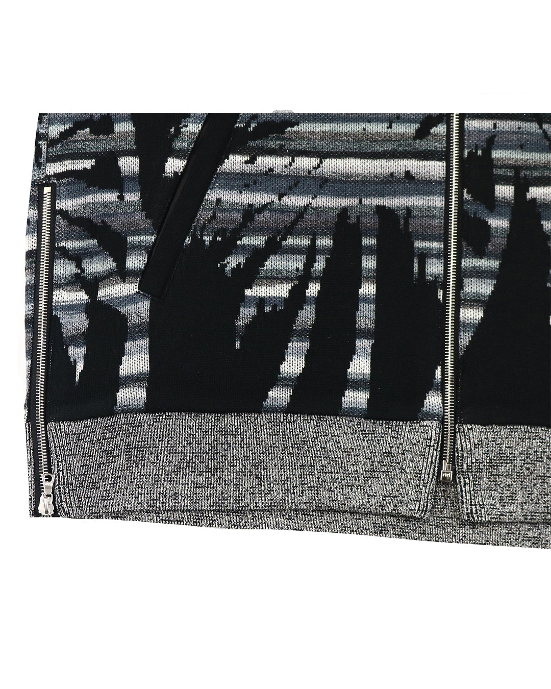 LIBERAL ARTS PALM SKA BLOUSON (BLACK/WHITE)