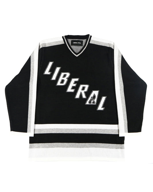 LIBERAL ARTS LA GAME SHIRT (BLACK/GREY)