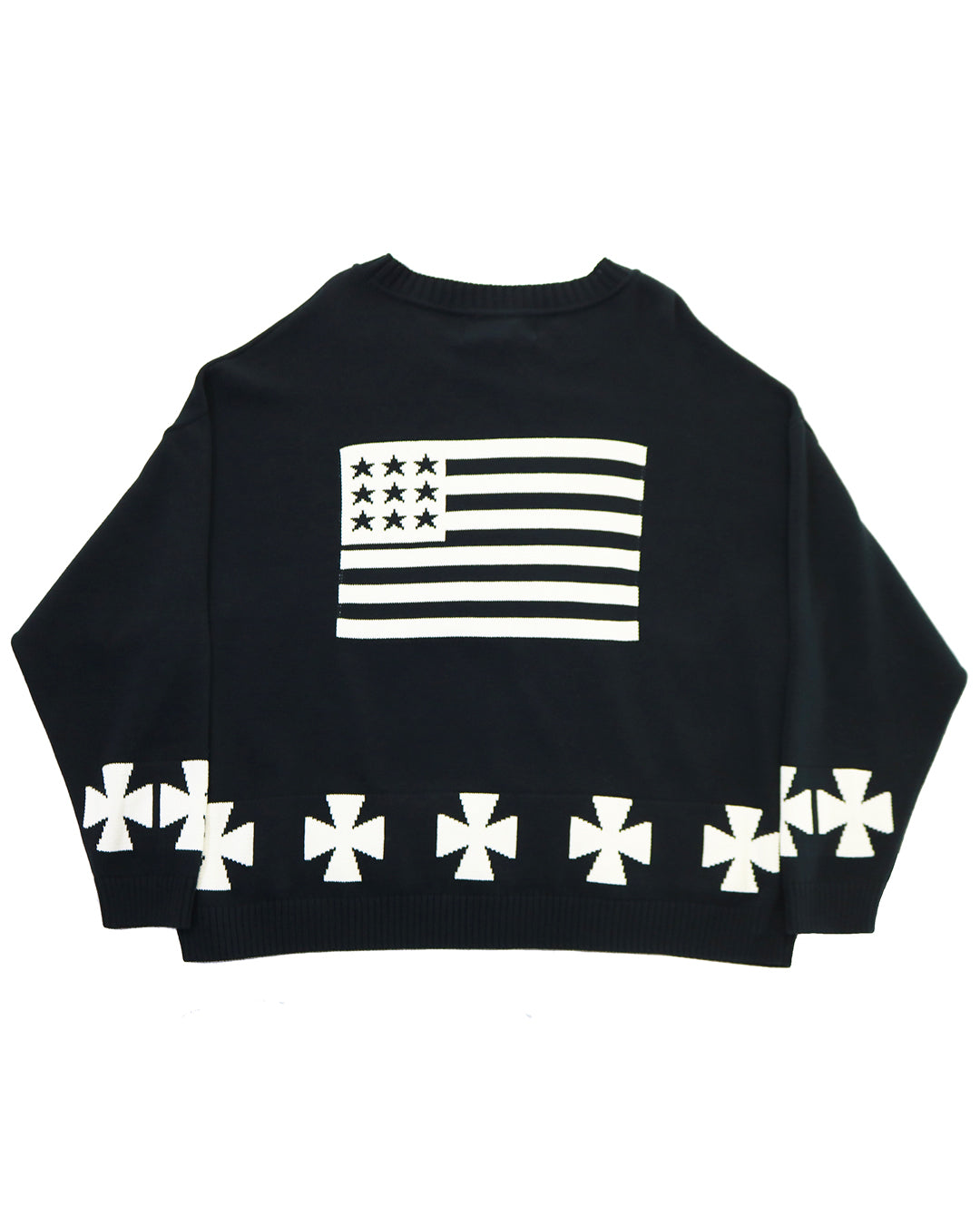 LIBERAL ARTS LA CROSS KNIT (BLACK)