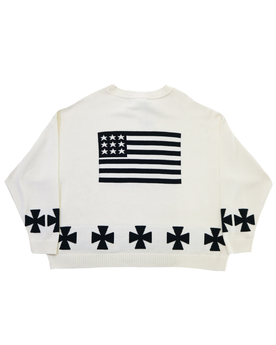 LIBERAL ARTS LA CROSS KNIT (WHITE)