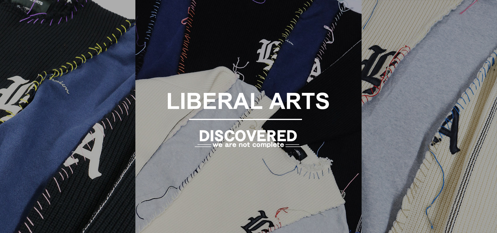 DISCOVEREDコラボレーションアイテムが11月19日発売開始 – LIBERAL ARTS